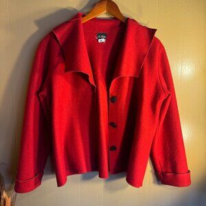 Vintage Red Jacket - L